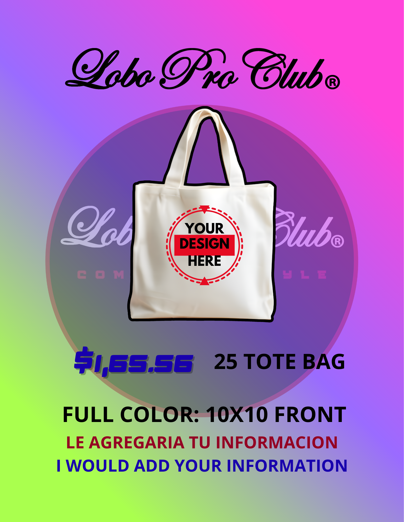 25 TOTE BAG