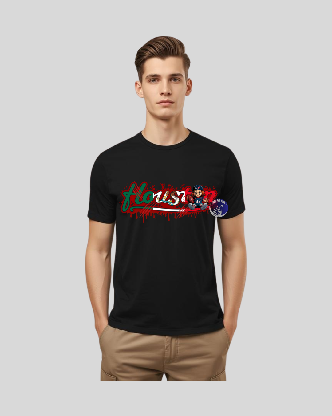 T-SHIIRT HOUSTON FLAG-CHUKI