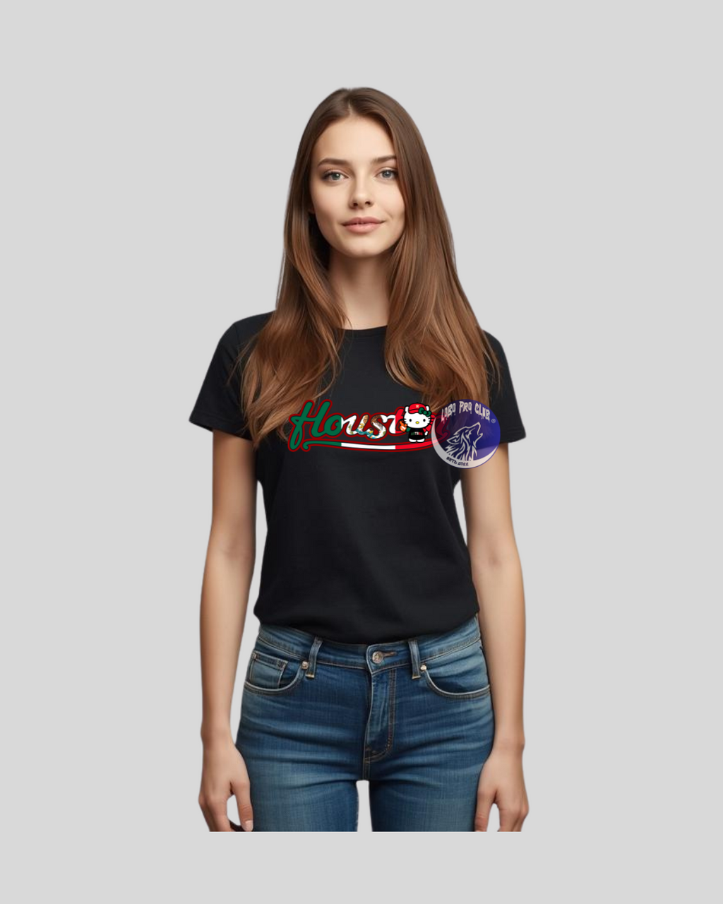 Houston T-SHIRT -mex flag