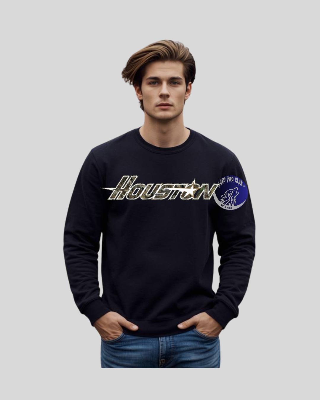 SWEATSHIRTS HOUSTON CAMO