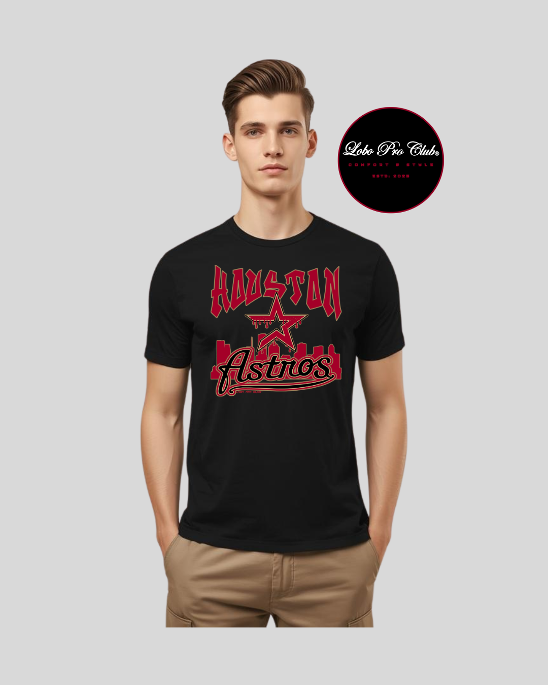 Houston Astros Guinda T-shirt