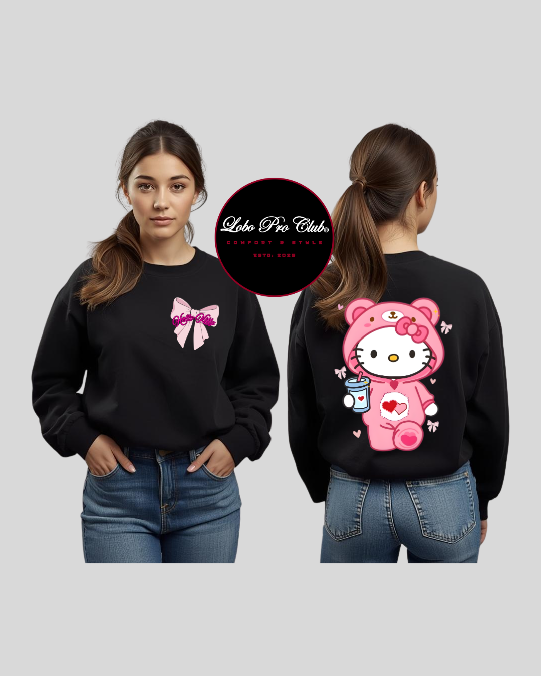 Hello K Pink Sweathirts