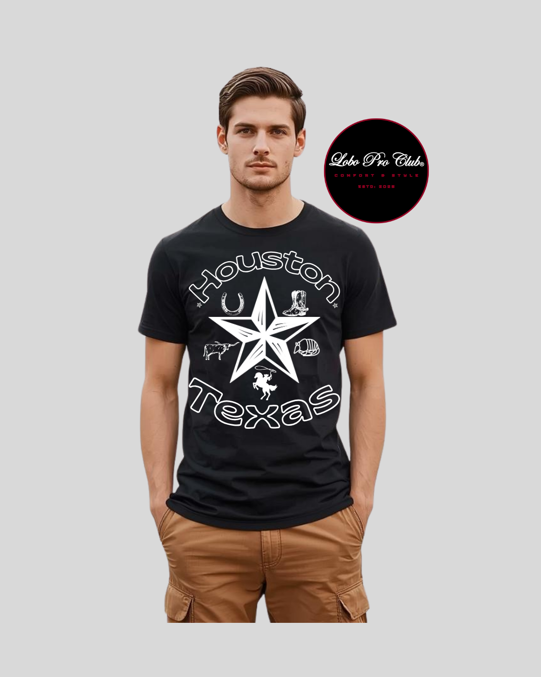 Star Texas T-shirt Front